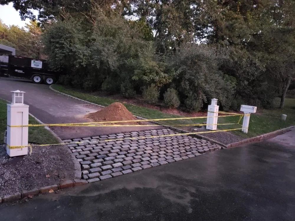 Reliable garden landscaping for homes in Riverhead, NY by Madrid Landscaping Services