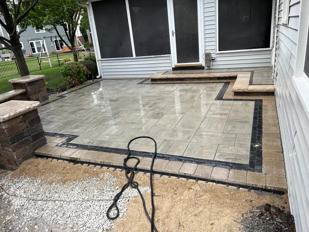 Custom garden landscaping in Lombard, IL - Madrid’s Landscaping