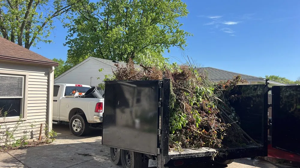 Local yard cleanup service for homes across Lombard, IL - Madrid’s Landscaping