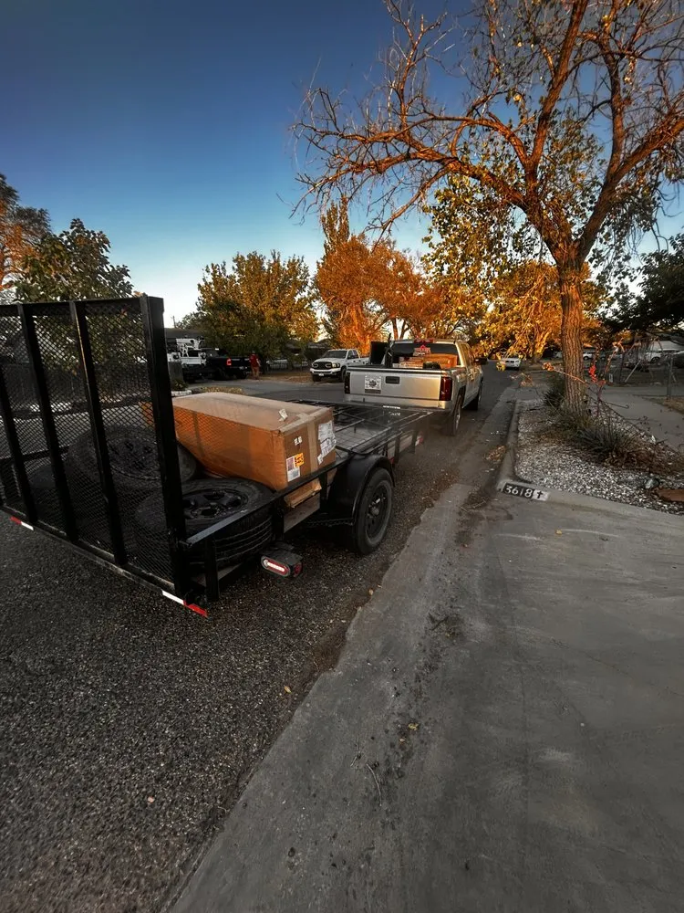 Custom landscape installation in Amarillo, TX - Madrigal Junk Removal