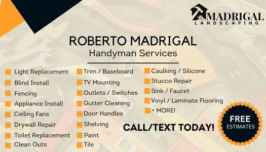 Reliable residential landscaping for year-round maintenance in Tracy, CA by Madrigal Landscaping