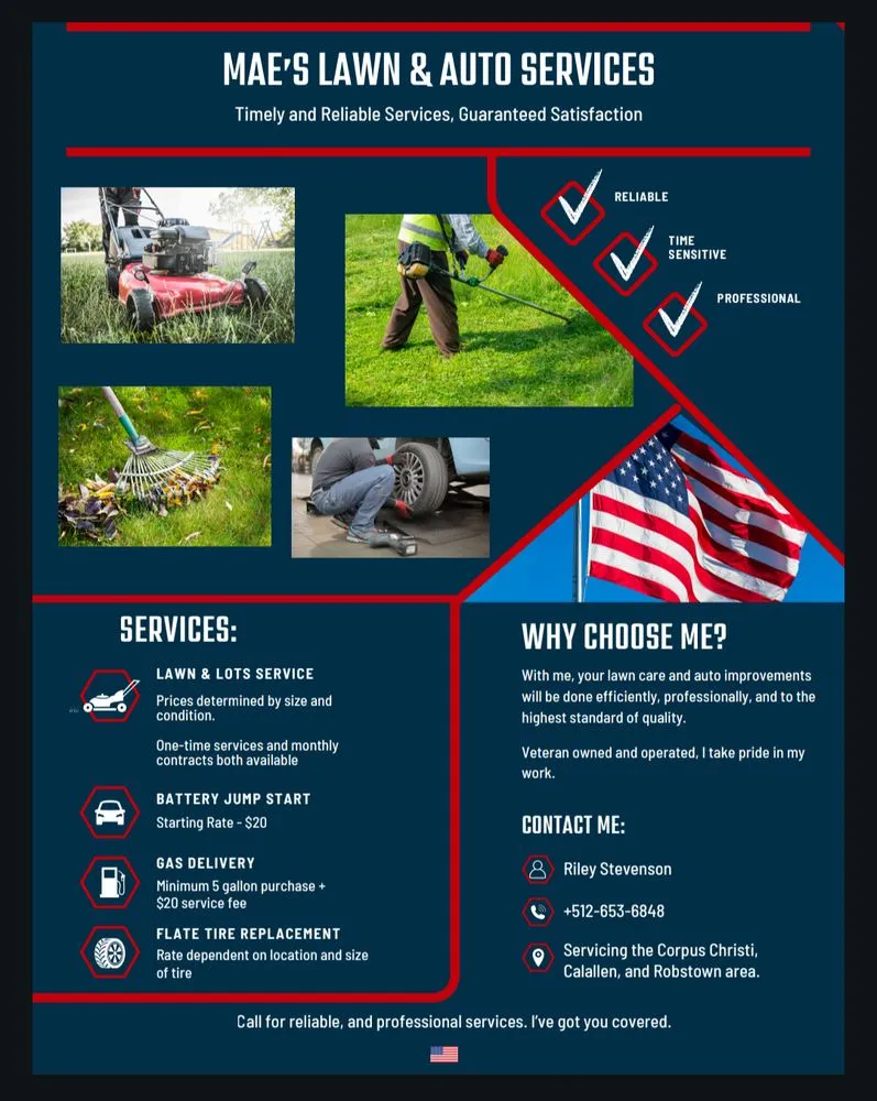 Trusted landscape design with custom design in Corpus Christi, TX by Mae's Lawn and Auto Services