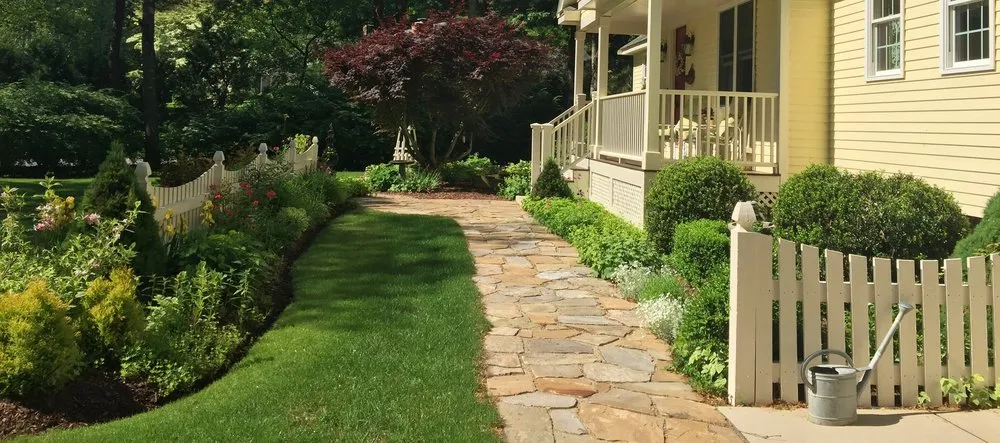 Top-rated landscape design for year-round maintenance in Andover, MA by Maeve's Garden