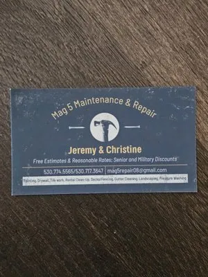Mag 5 Maintenance & Repair Logo