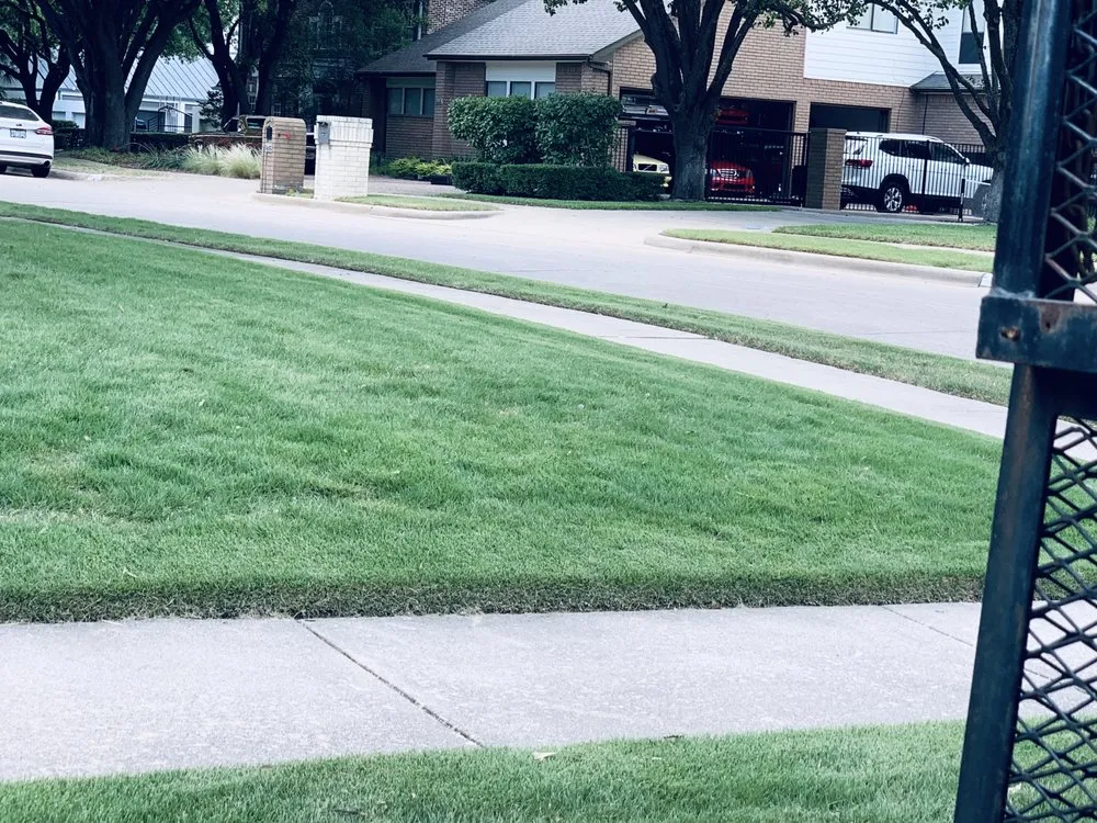 Custom landscape installation for outdoor upgrades in Garland, TX by MAG Landscaping