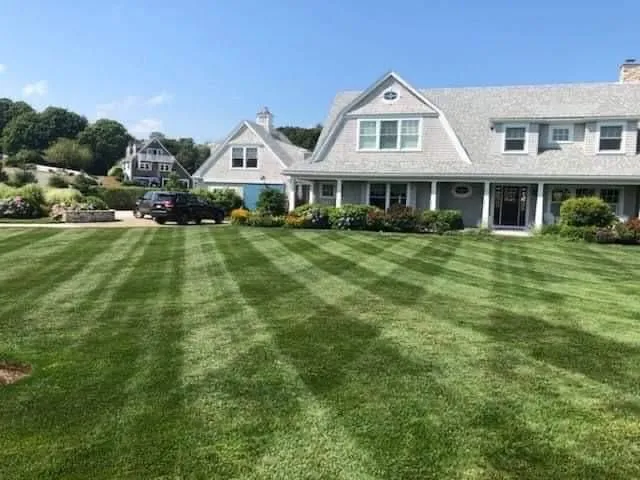Custom outdoor landscaping in Barnstable, MA by Magalhaes Landscape associates