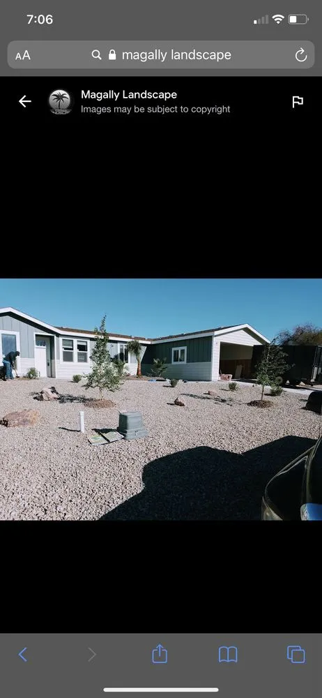 Affordable outdoor landscaping in Mohave Valley, AZ by Magally Landscape