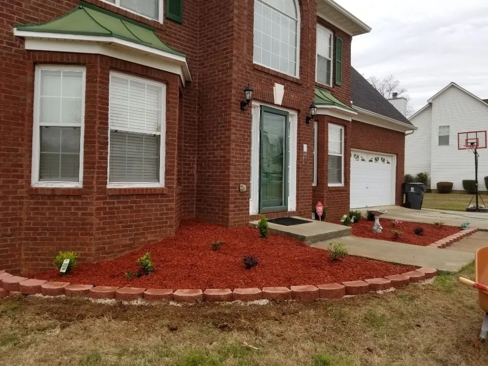 Custom landscape design in Ellenwood, GA by Magana Landscaping