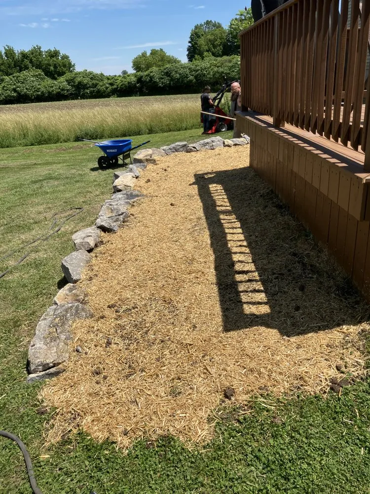 Reliable lawn mowing service in Wampsville, NY by Magee Lawn & Gardens