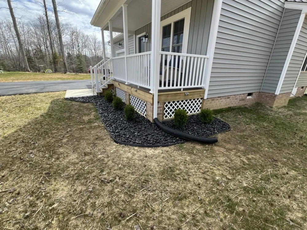 Affordable garden landscaping with custom design in Mineral, VA by Magel’s Lawn Care & Landscaping