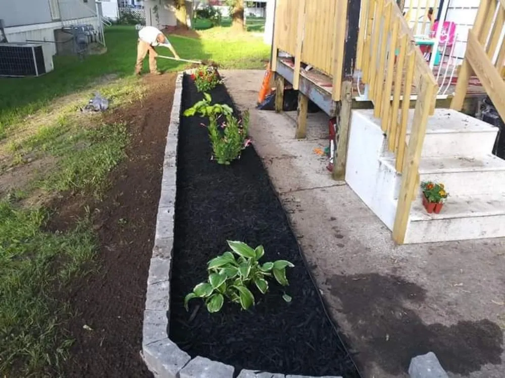 Custom outdoor landscaping for homes across Belpre, OH - Maggards odd job