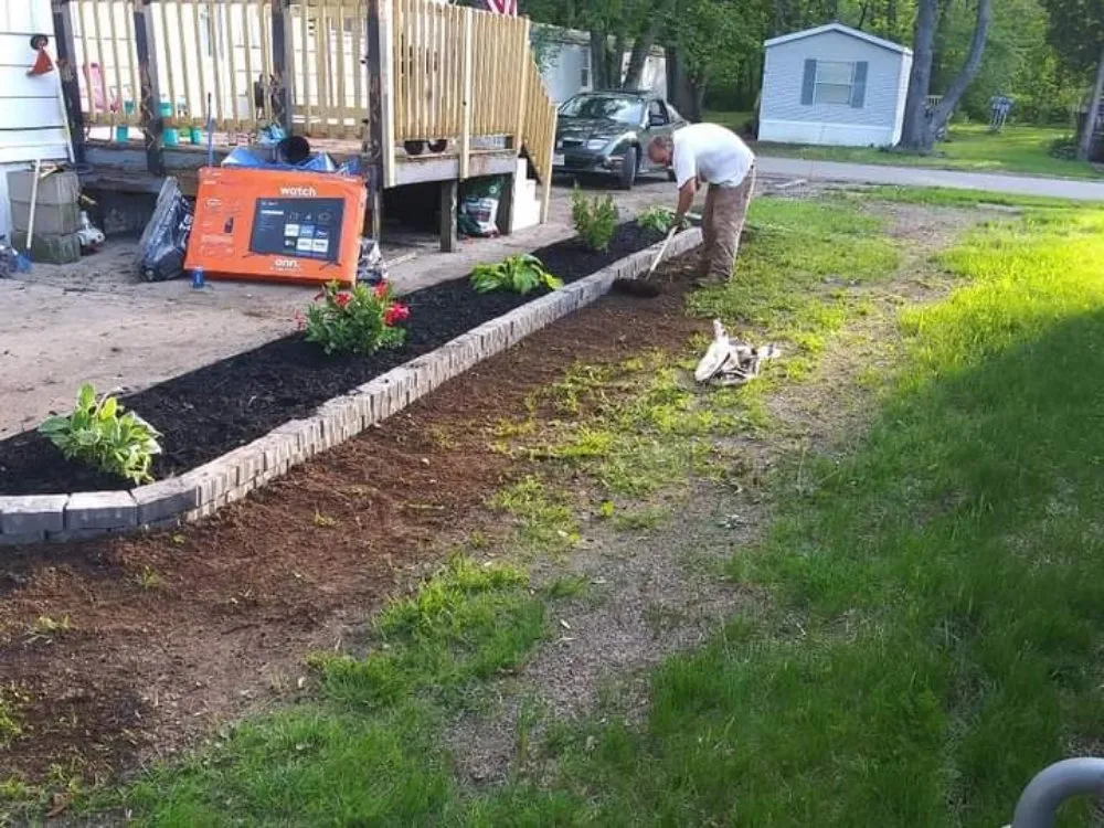 Custom lawn care service for outdoor upgrades in Belpre, OH by Maggards odd job