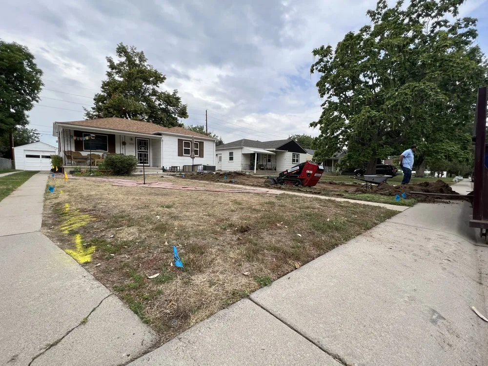 Professional garden landscaping with custom design in Boulder, CO by Magic Beans Landscaping
