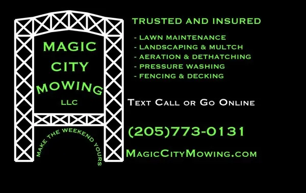 Magic City Mowing Logo