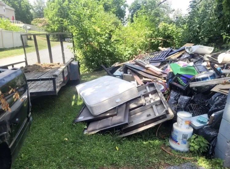 Reliable landscape installation for beautiful yards in Allentown, PA by Magic Junk Removal