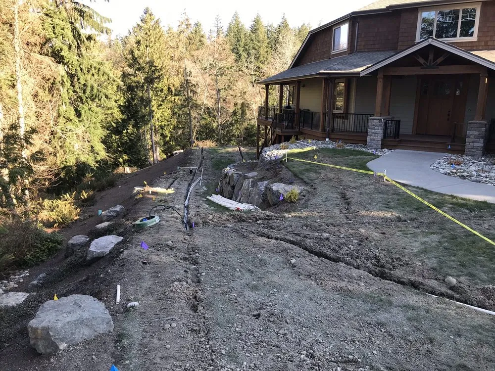 Custom garden landscaping for homes in Everett wa, WA by Magic Landscape