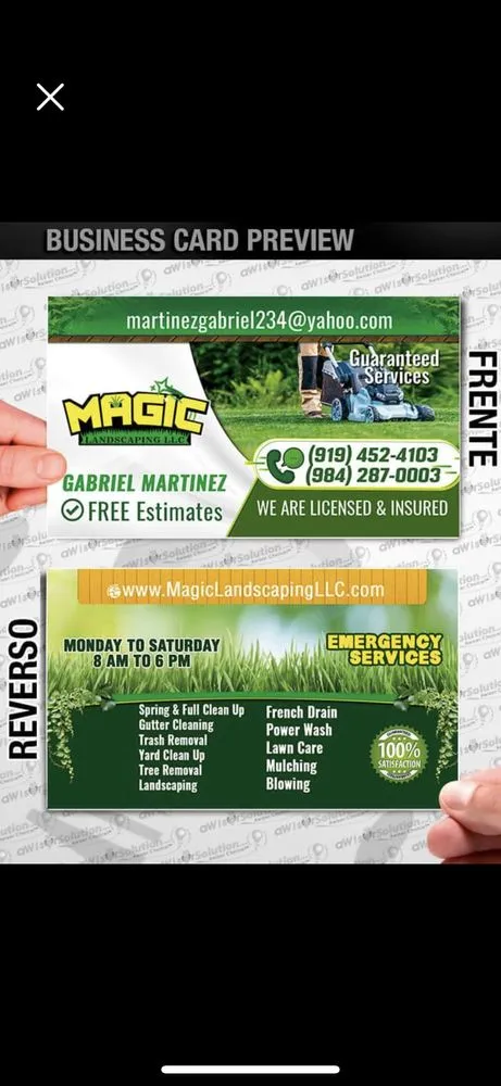 Professional garden landscaping near you in Chapel Hill, NC by Magic landscaping