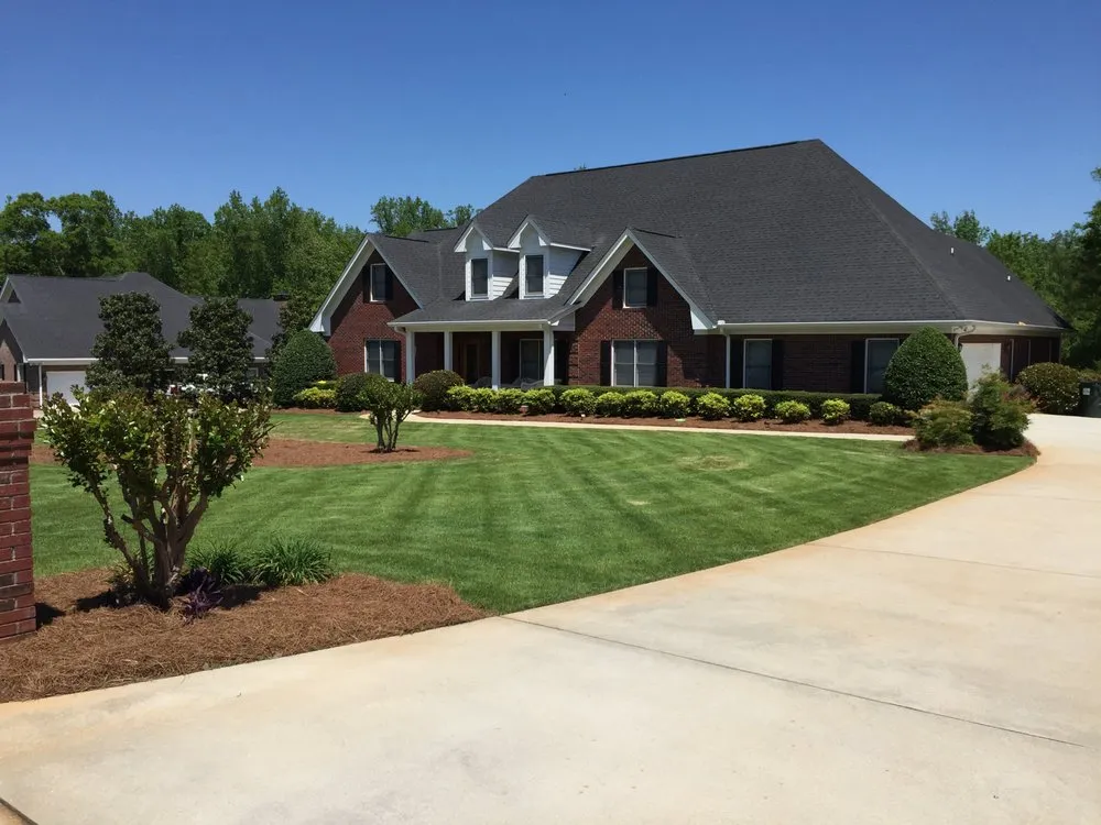 Local landscape installation in Conyers, GA by Magic Landscaping