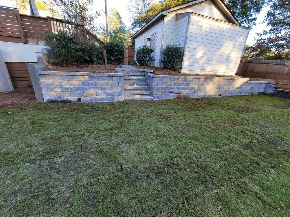 Affordable landscape design in Conyers, GA by Magic Landscaping