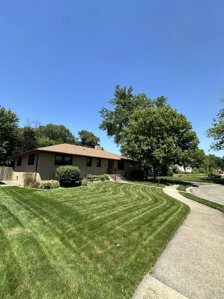 Expert landscape design with custom design in Highland, IN by Magic Lawn Services