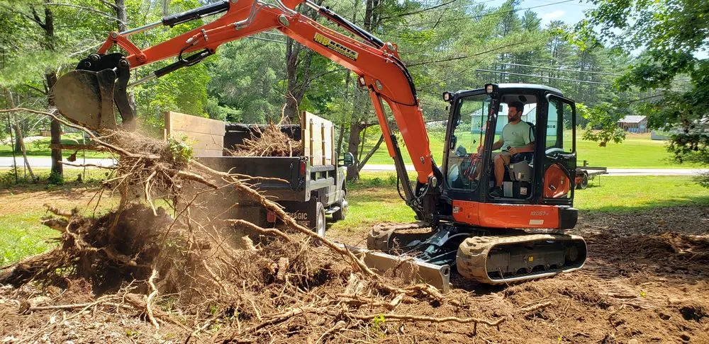 Affordable outdoor landscaping in Belmont, NH by Magic Overnight Landscaping
