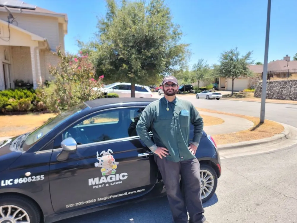 Professional outdoor landscaping for homes across Austin, TX - Magic Pest and Lawn