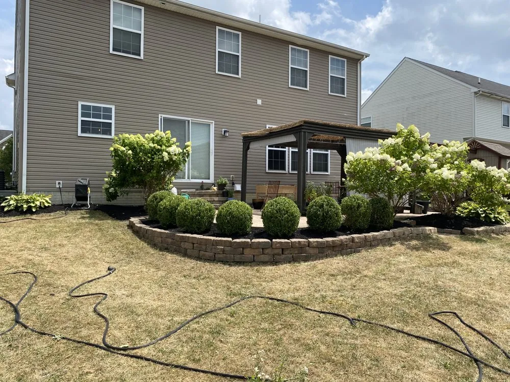 Custom residential landscaping in Wakeman, OH - Magic Touch Lawn & Landscape