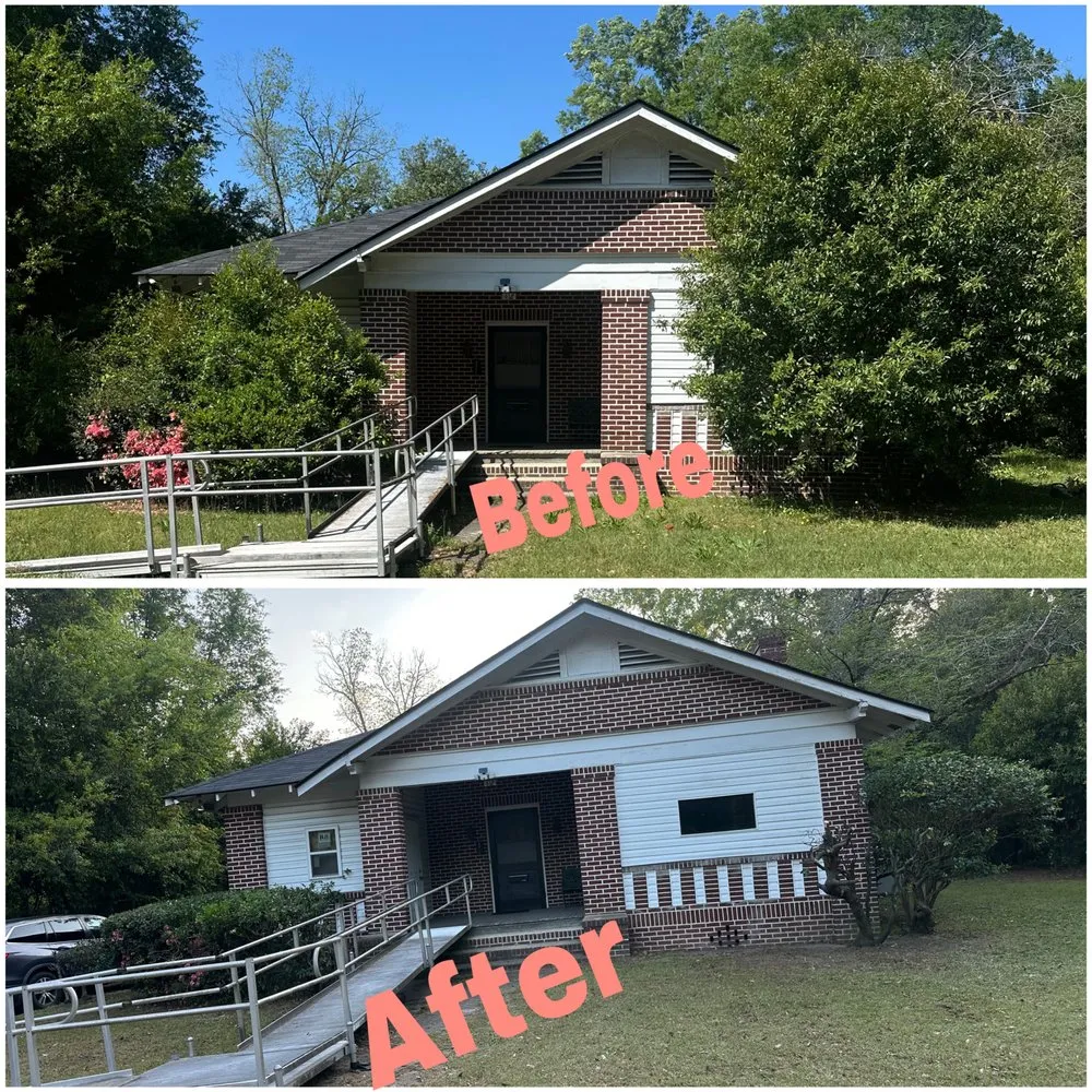 Affordable lawn mowing service for residential properties in Sumter, SC by Magic Trim Landscaping & More