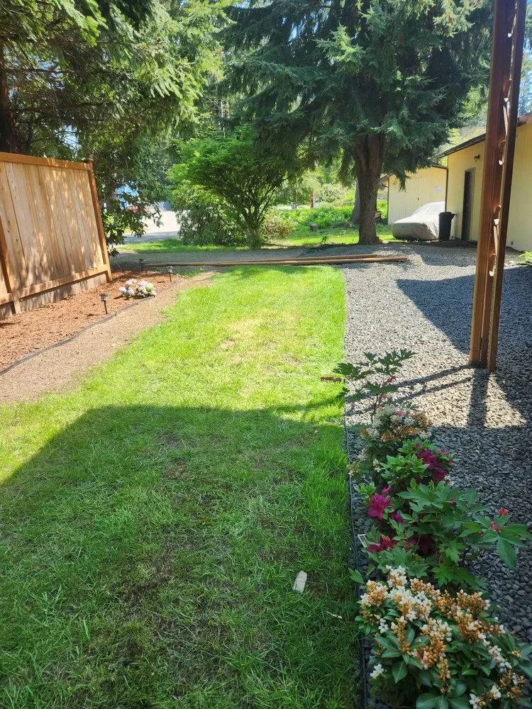 Affordable outdoor landscaping in Belfair, WA by Magical Forest General Contractor & Landscaping