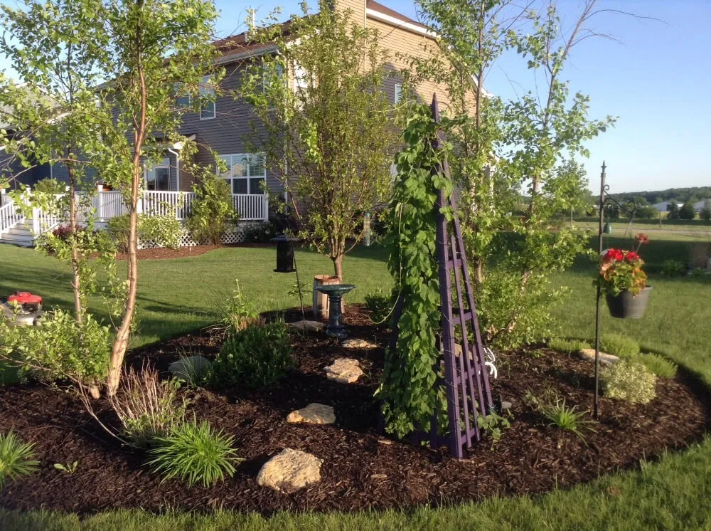 Custom residential landscaping for outdoor upgrades across Oswego, IL - Magical Garden