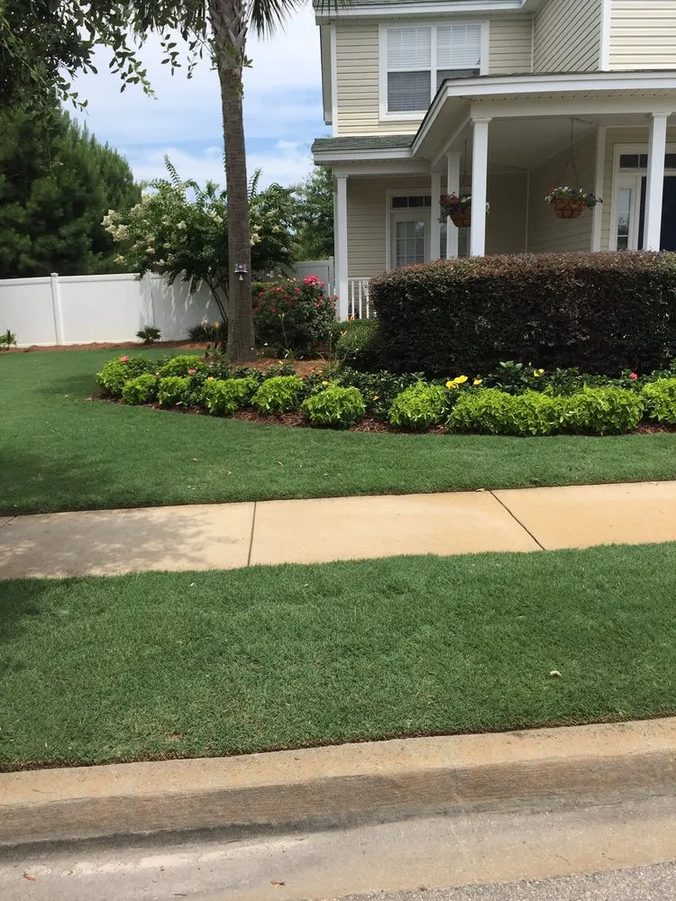 Affordable landscaping services for residential properties in Beaufort, SC by Magical Lawn Care Service
