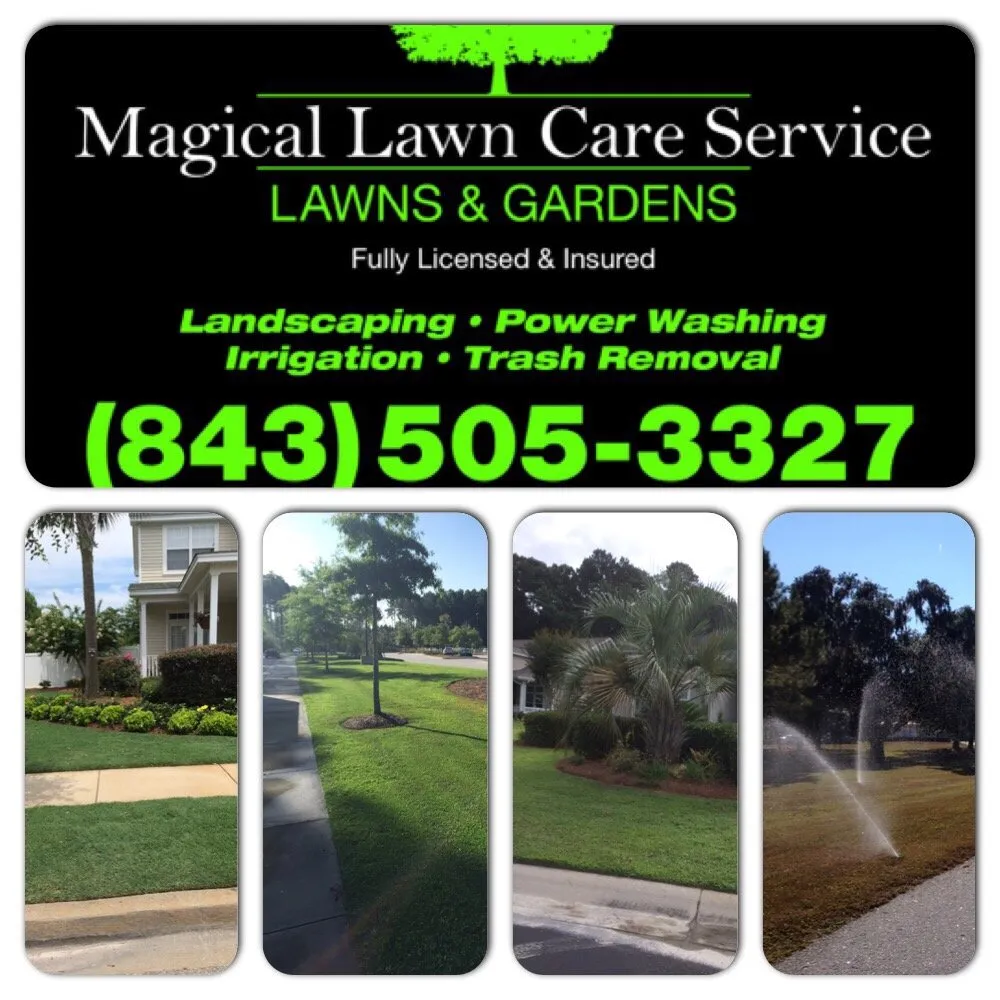 Local landscape installation experts serving Beaufort, SC - Magical Lawn Care Service
