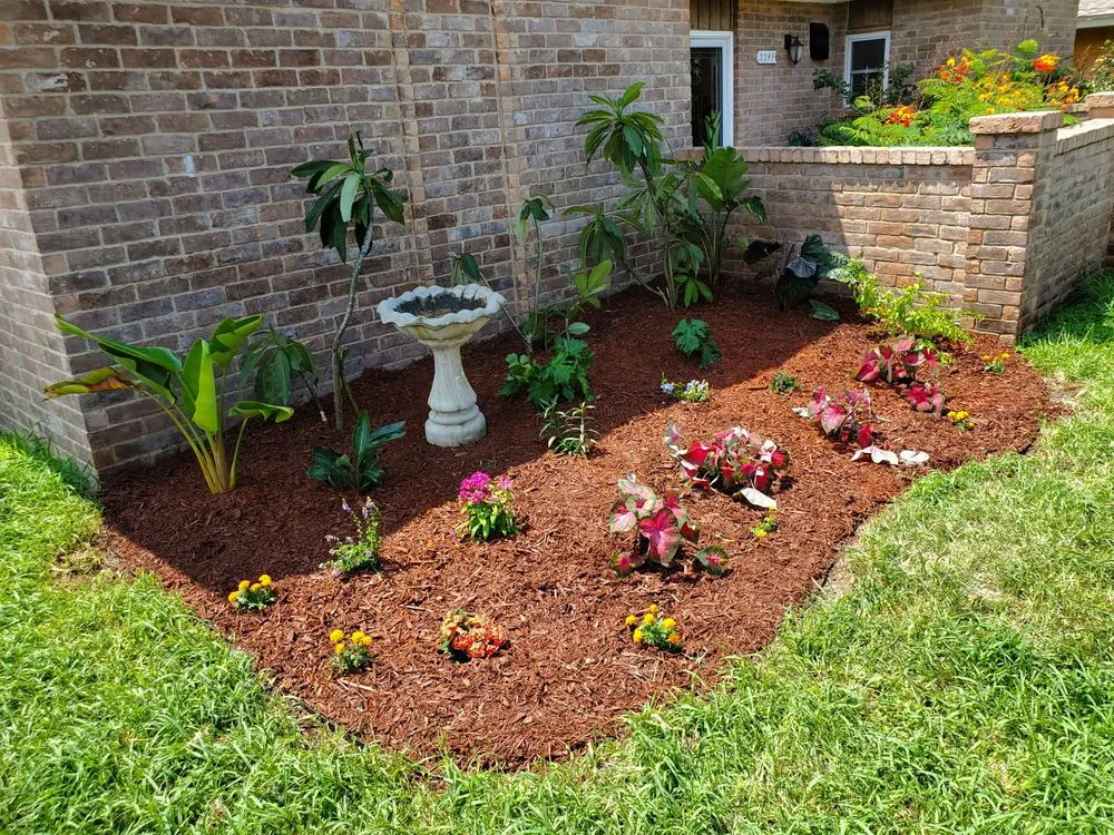 Affordable outdoor landscaping in Corpus Christi, TX by Magic's Lawns & Landscape