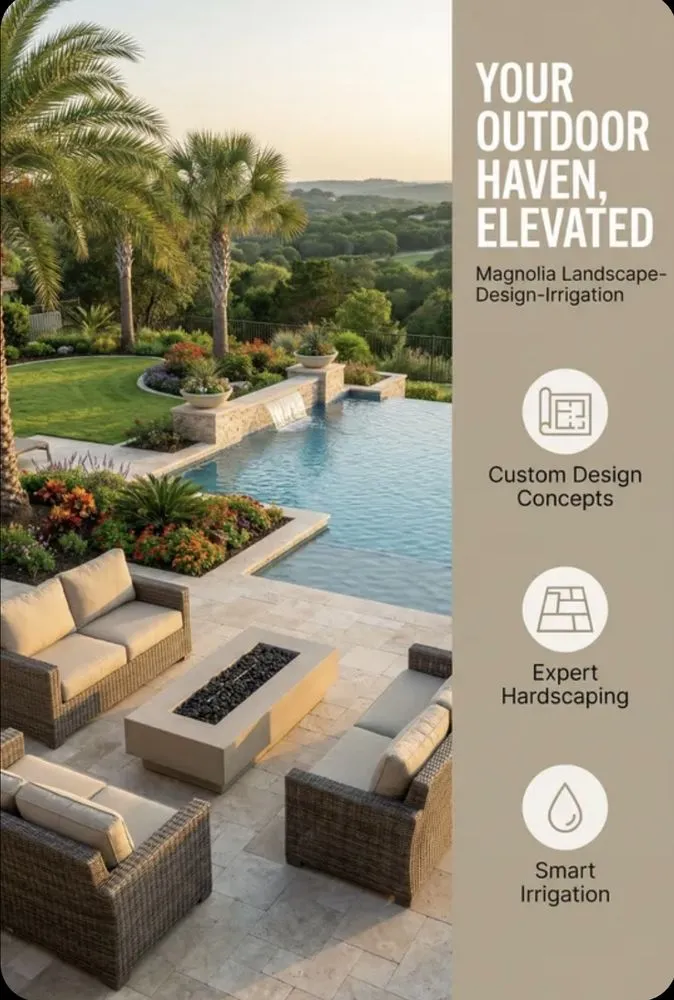 Trusted yard cleanup service in San Antonio, TX by Magnolia Landscape-Design-Irrigation