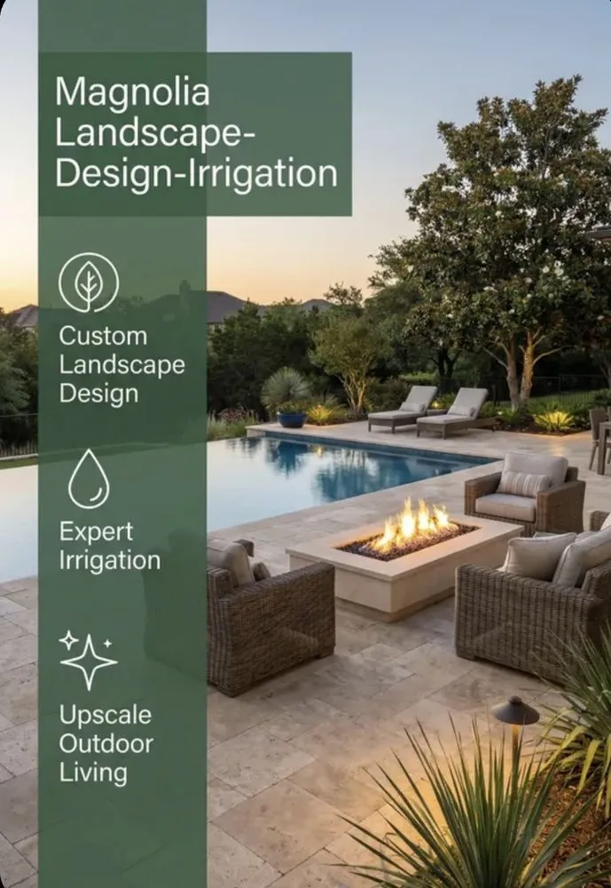 Expert landscape installation experts serving San Antonio, TX - Magnolia Landscape-Design-Irrigation