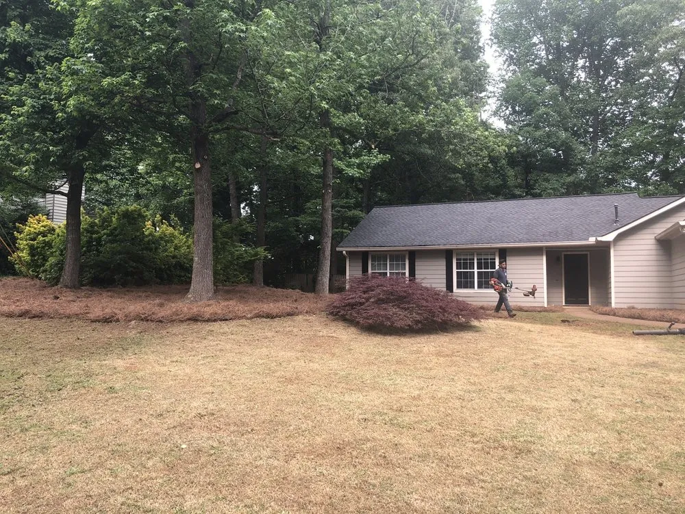 Custom lawn care service for year-round maintenance in Mableton, GA by Magnolia Landscapes