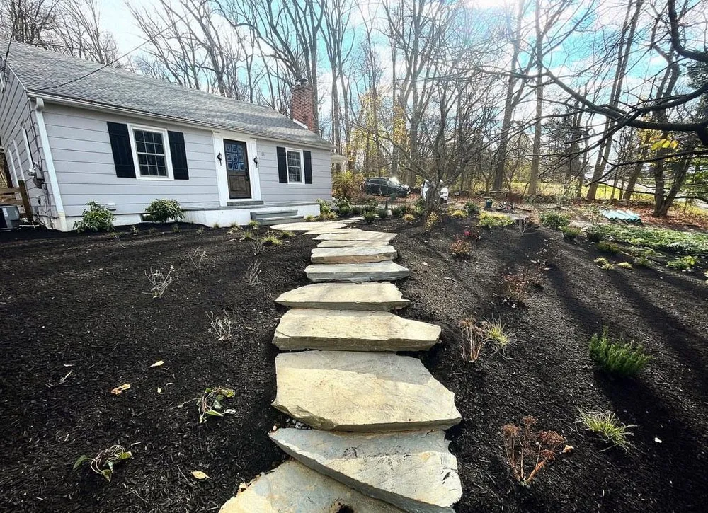 Professional landscape installation in Theodore, AL by Magnolia Landscaping