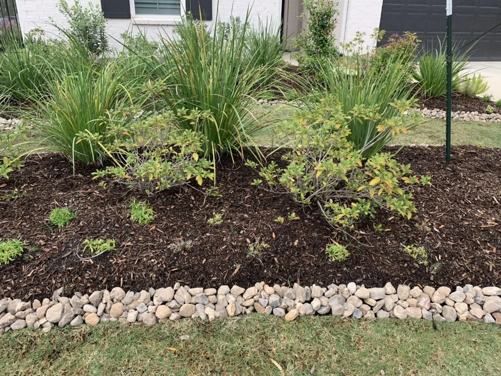 Professional landscape installation in Magnolia, TX by Magnolia Lawn & Landscaping