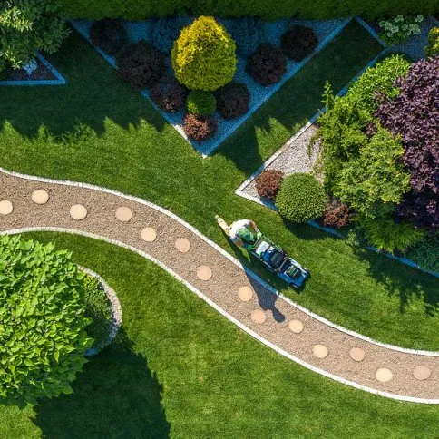 Custom lawn mowing service for homes in St Cloud, MN by Magnolia Lawn Care