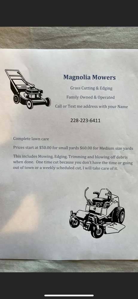 Professional yard maintenance near you across Florence, MS - Magnolia Mowers