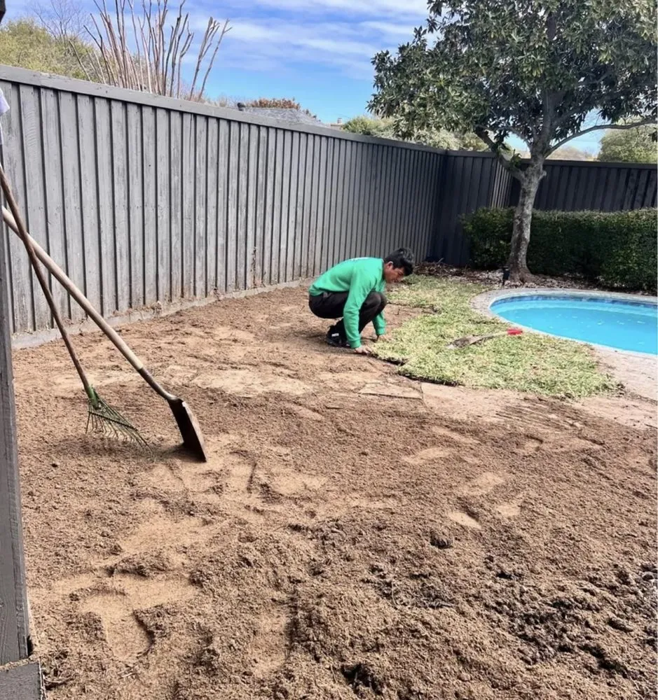 Reliable yard maintenance for year-round maintenance in Irving, TX by Magnolia Sod Turf & Landscape Services