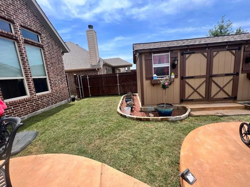 Professional outdoor landscaping for beautiful yards in Irving, TX by Magnolia Sod Turf & Landscape Services