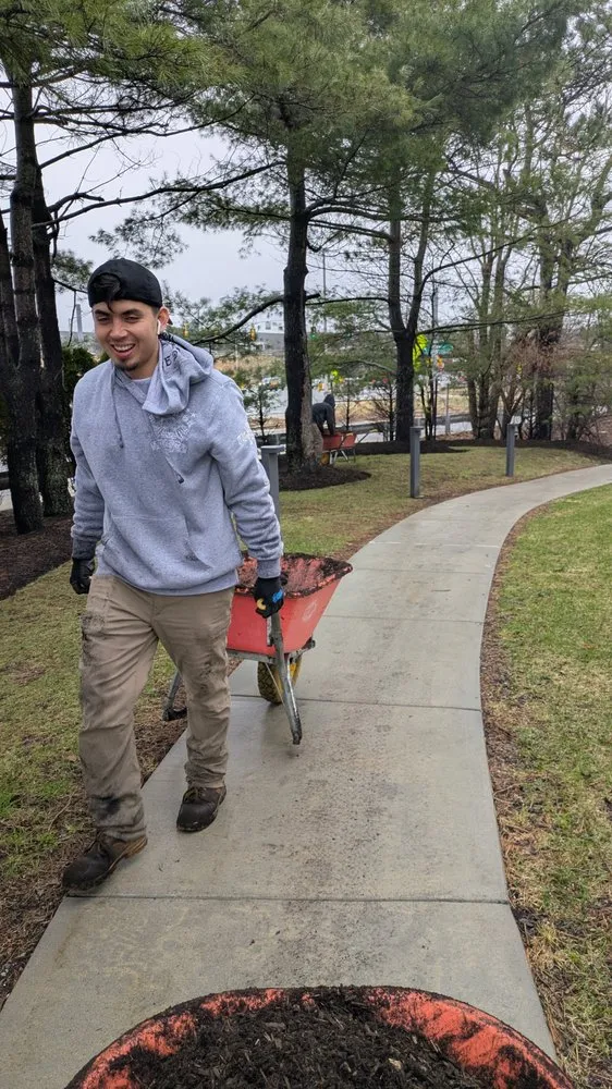 Custom yard maintenance in Bedford, NH by Magnum Landscaping