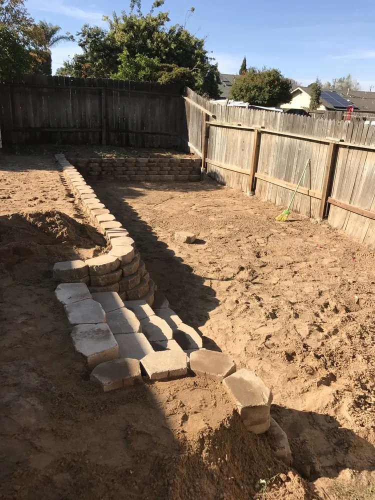 Local garden landscaping with custom design in Fresno, CA by Magnus Landscaping Services