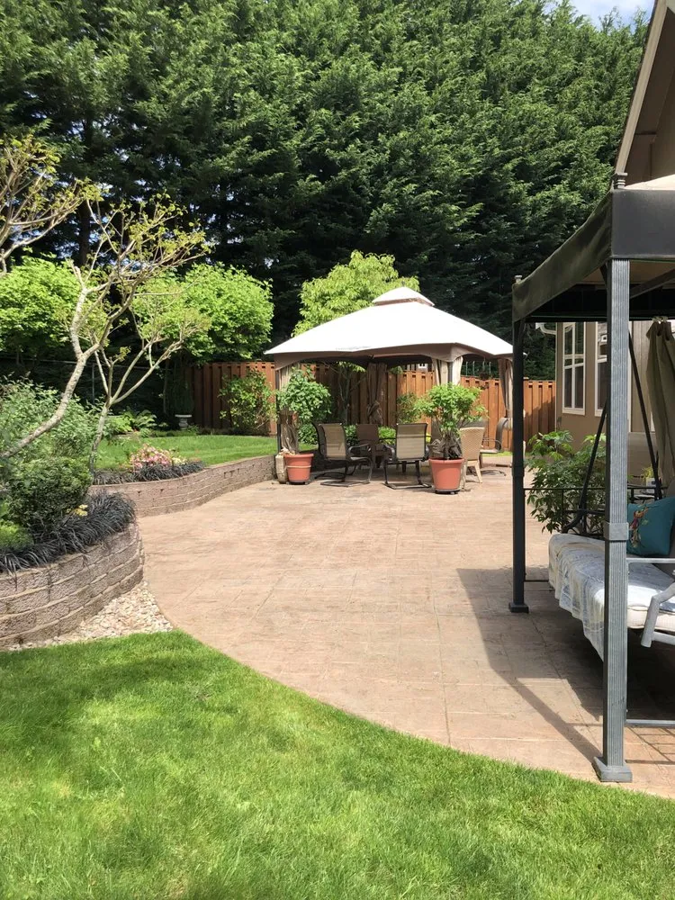 Expert landscape installation with custom design in Lakewood, WA by Mago Landscaping Services