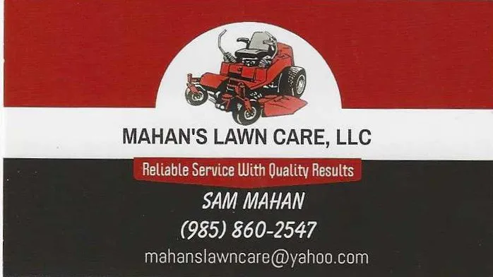 Affordable landscape design for homes in Houma, LA by Mahan's Lawn Care