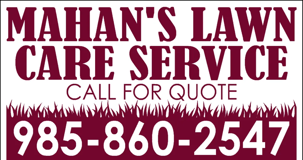 Reliable landscaping services in Houma, LA by Mahan's Lawn Care