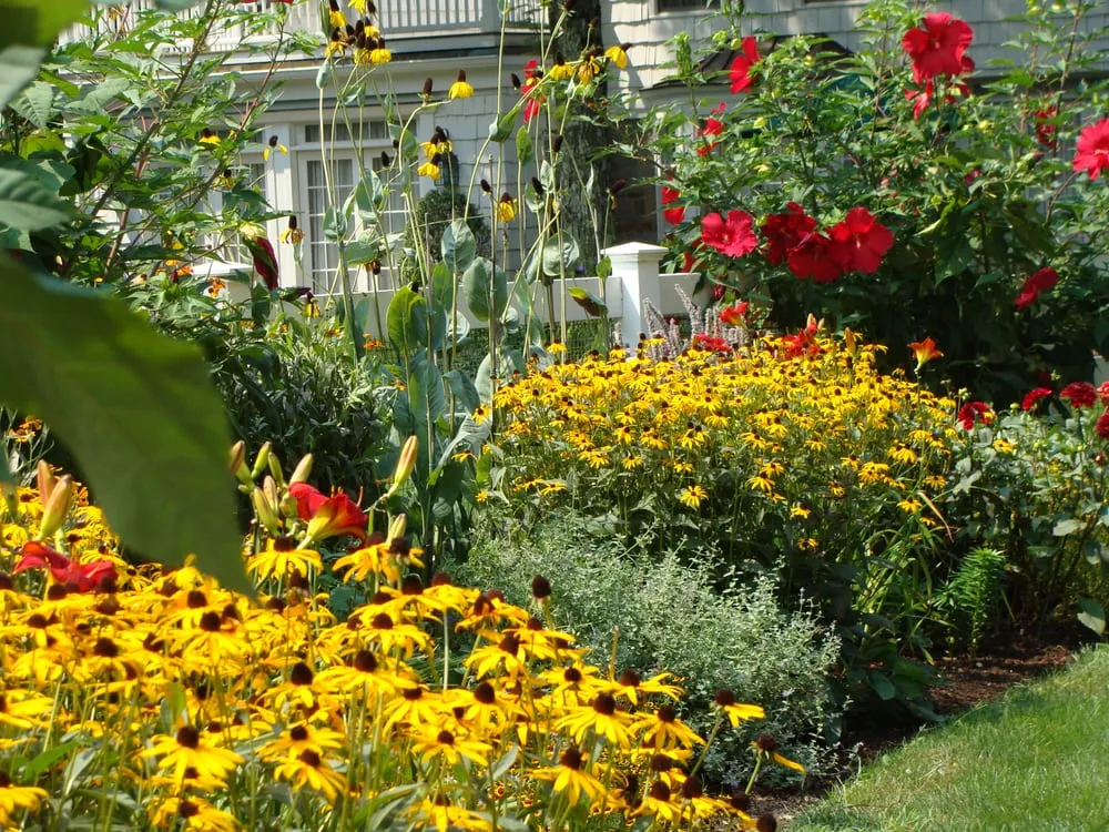 Expert garden landscaping in Stamford, CT by Maher & Greenwald Fine Gardens