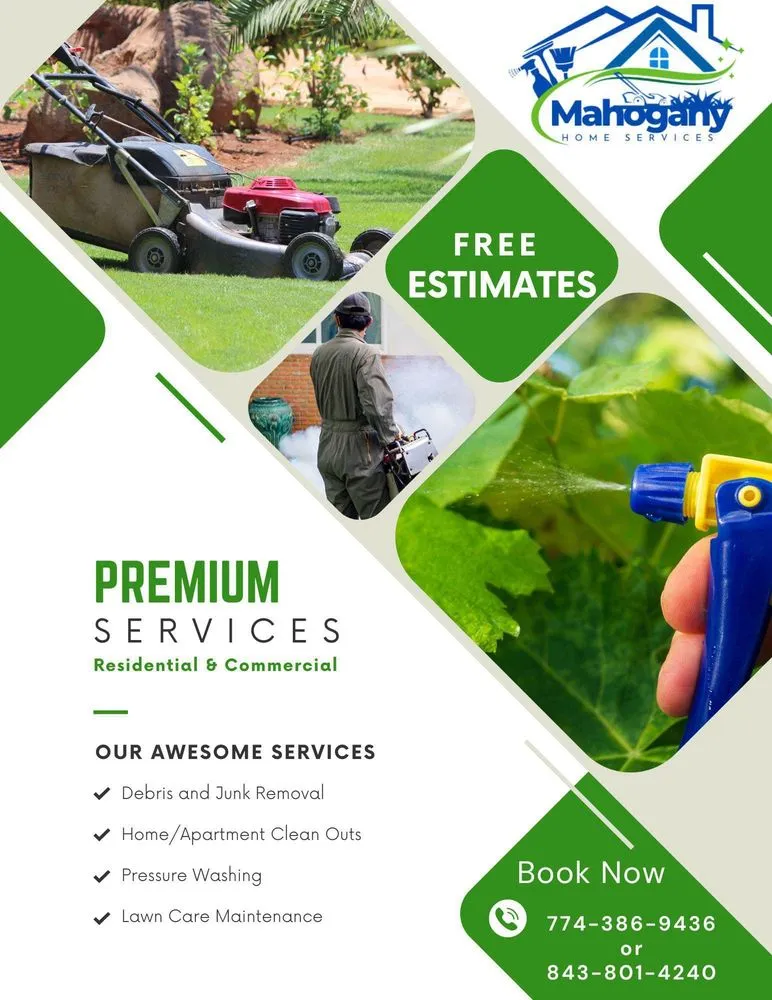 Reliable outdoor landscaping in Summerville, SC by Mahogany Home Services