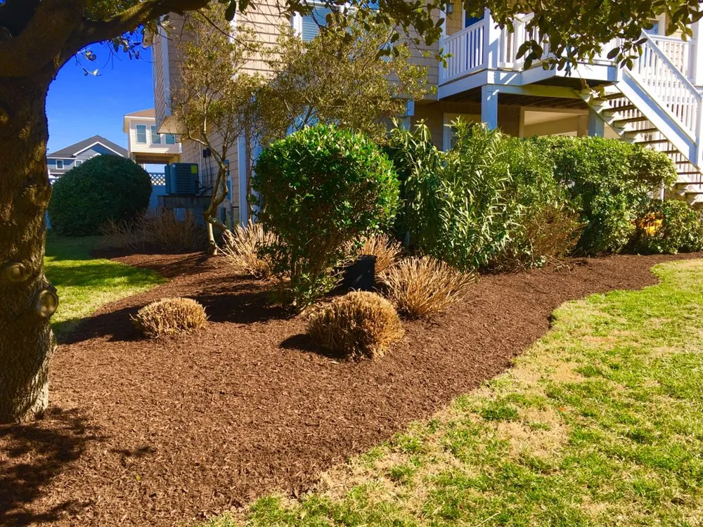 Custom garden landscaping with custom design across Virginia Beach, VA - Mahogany Landscaping & Design